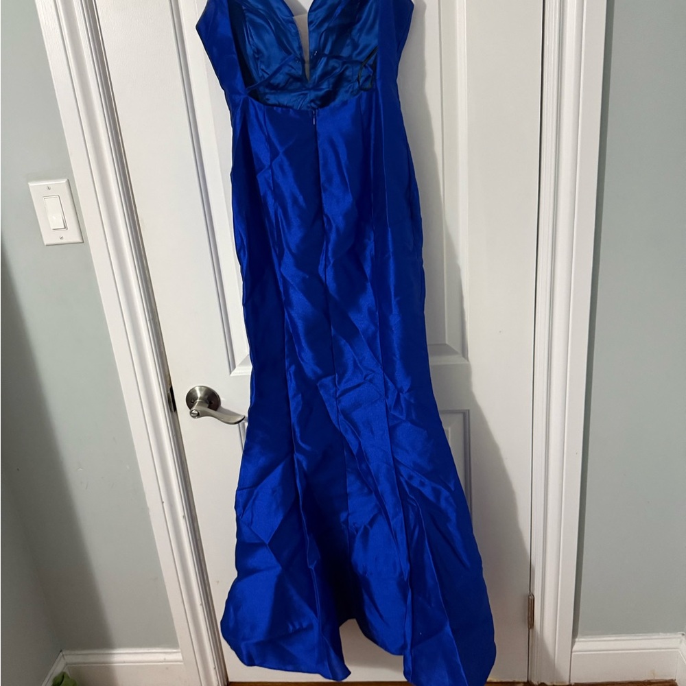 Source Unknown Royal Blue Prom Dress